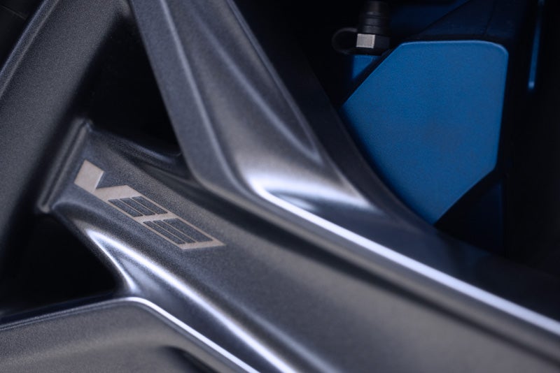 Close-up of the 2026 OPTIQ-V Brembo Performance Front Brakes | House Cadillac in OWATONNA MN